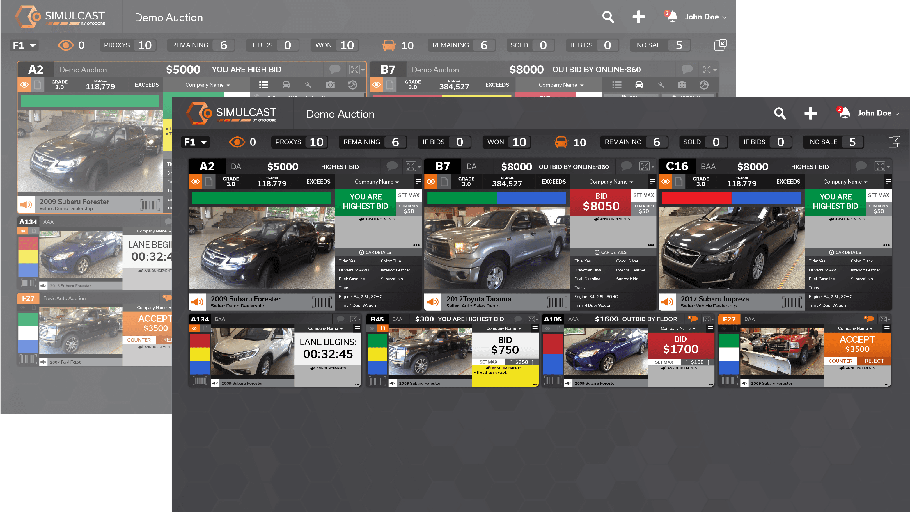 Flexible tile sizing